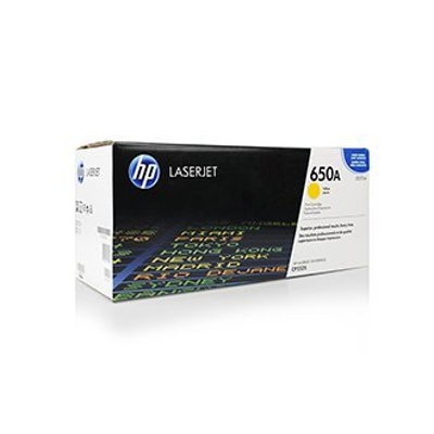 HP 650A Žlutá originální tonerová kazeta LaserJet (CE272A)