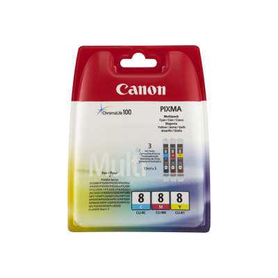 Canon CLI-8CMY / 0621B029 - originální náplně