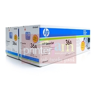 HP CB436AD - HP 36A Black 2-pack LJ Toner Cart, 2 x 2 000 str, orig.