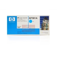 HP Q7581A cyan - Originální toner