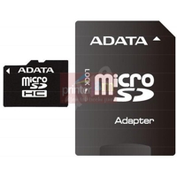 ADATA Micro SDHC 4GB Class 4 + SD adaptér