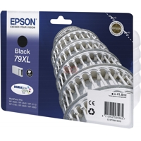 Originální inkoustová kazeta Epson T7901 (79XL Black), černá (black), 2600 stran, 42ml - originální