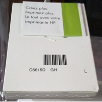 HP C6615D, No.15 - originální náplně bulk