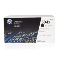 HP CE250XD/504X Dual pack, 2ks - originál