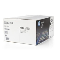 HP CE250XD/504X Dual pack, 2ks - originál