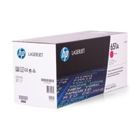 HP 651A purpurová originální tonerová kazeta LaserJet (CE343A)